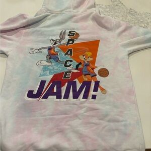 Space jam hoodie size small mens